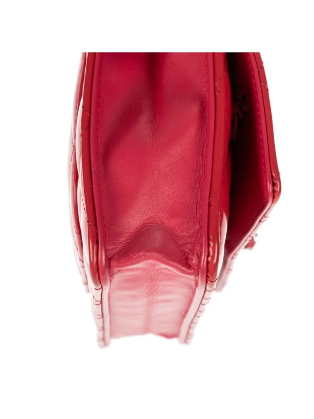 Chanel WOC 2.55 Reissue Flap Bag Pink Quilted Patent Leather